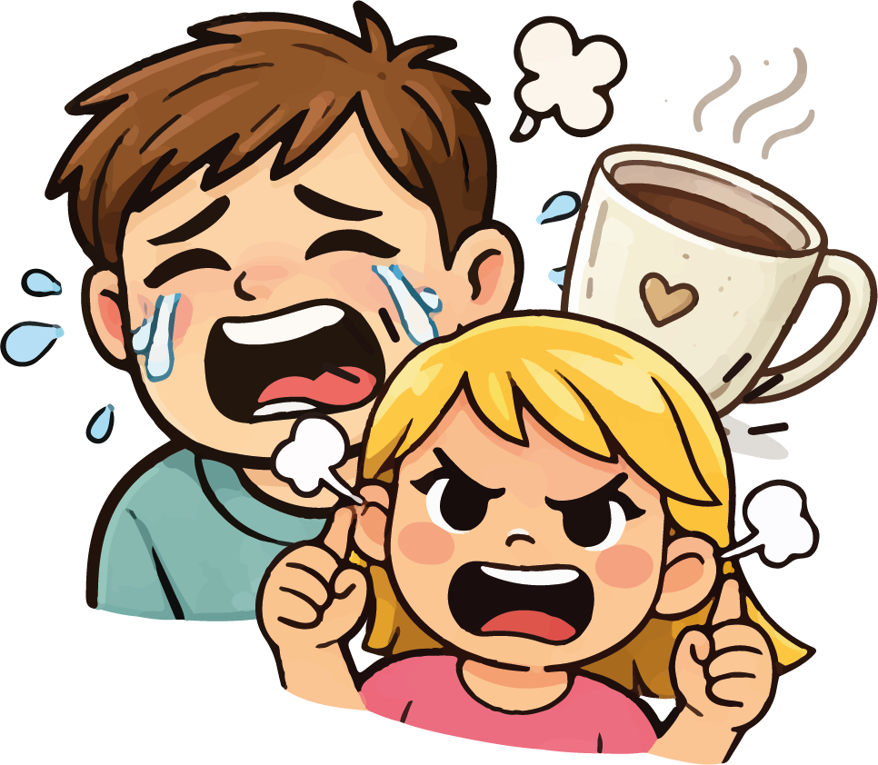 Monday morning breakfast mission.