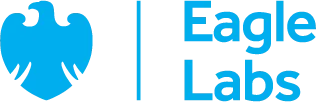 Eagle Labs logo with a blue eagle silhouette and text