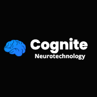Black background with a blue brain icon and white text that reads "Cognite" and "Neurotechnology."