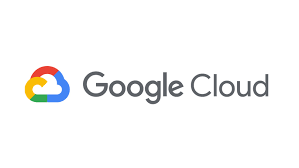 Google Cloud logo with a multicolored cloud icon and the text 'Google Cloud'