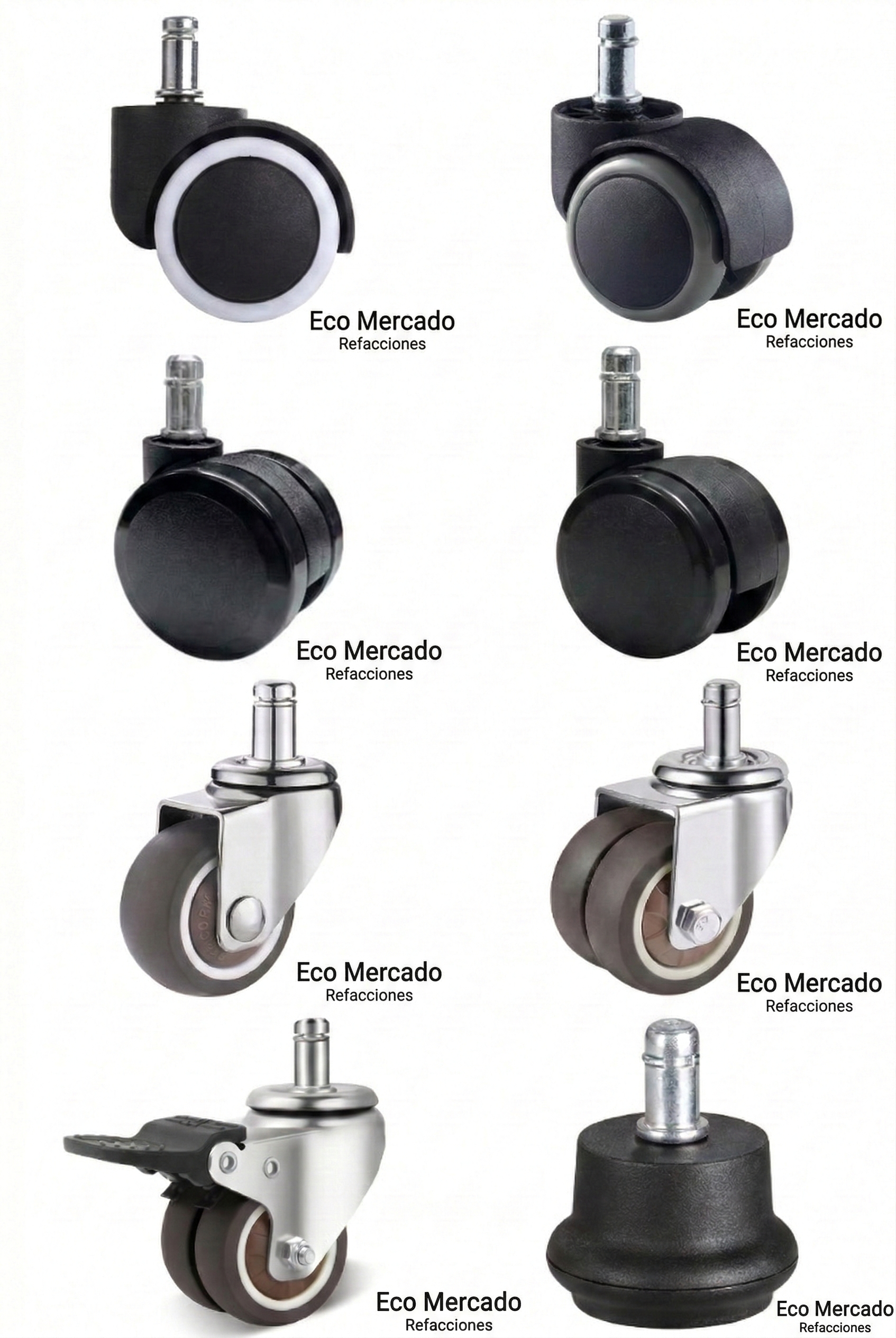 Rodaja para Silla de Oficina