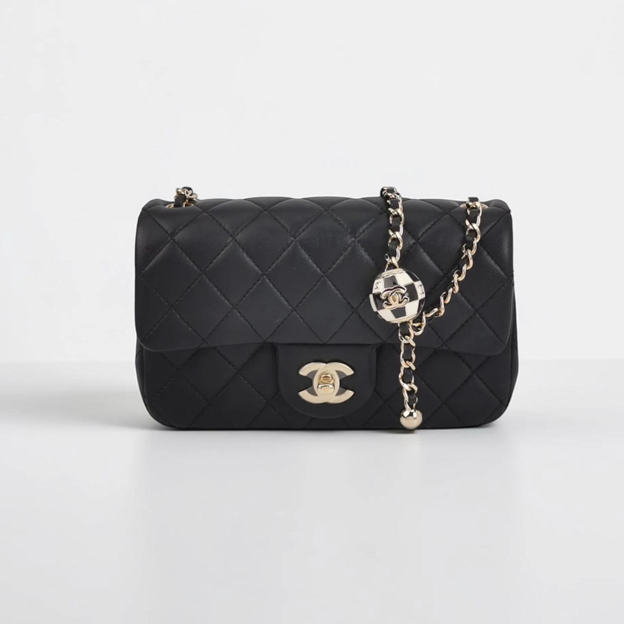 Chanel Pearl Crush Mini Flap Checkerboard