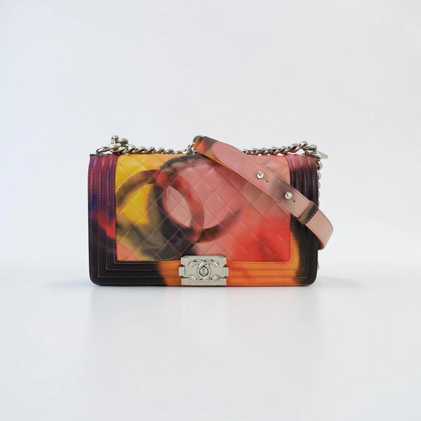 Chanel Flower Power Boy Flap Bag