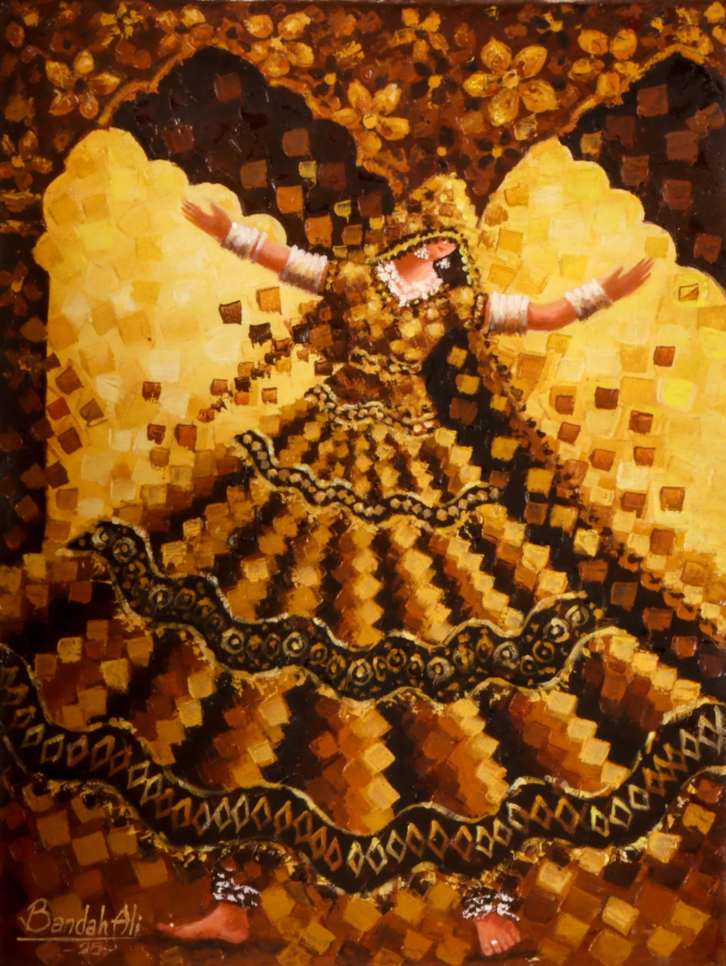 She Who Dances in Gold