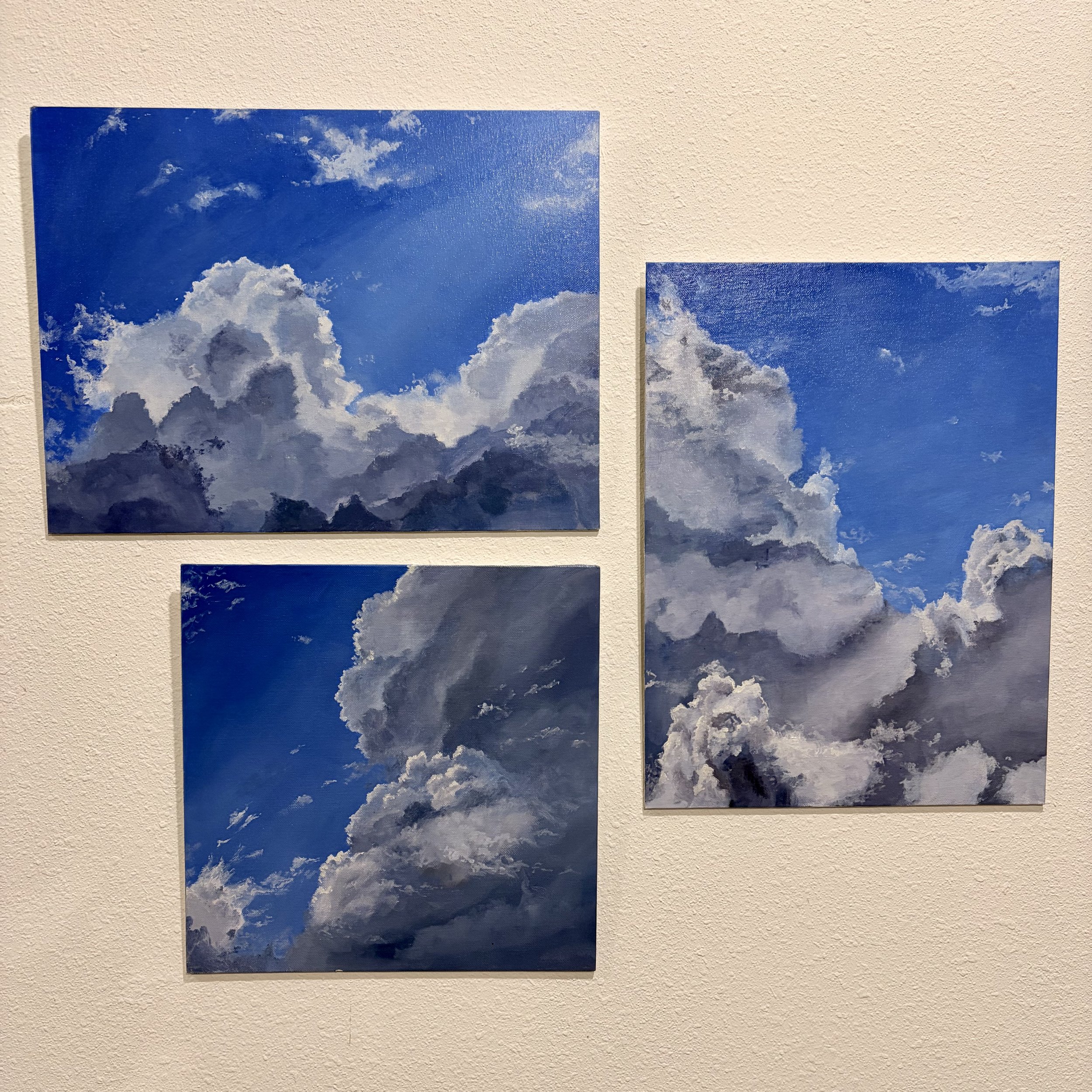 "Clouds Triptych"