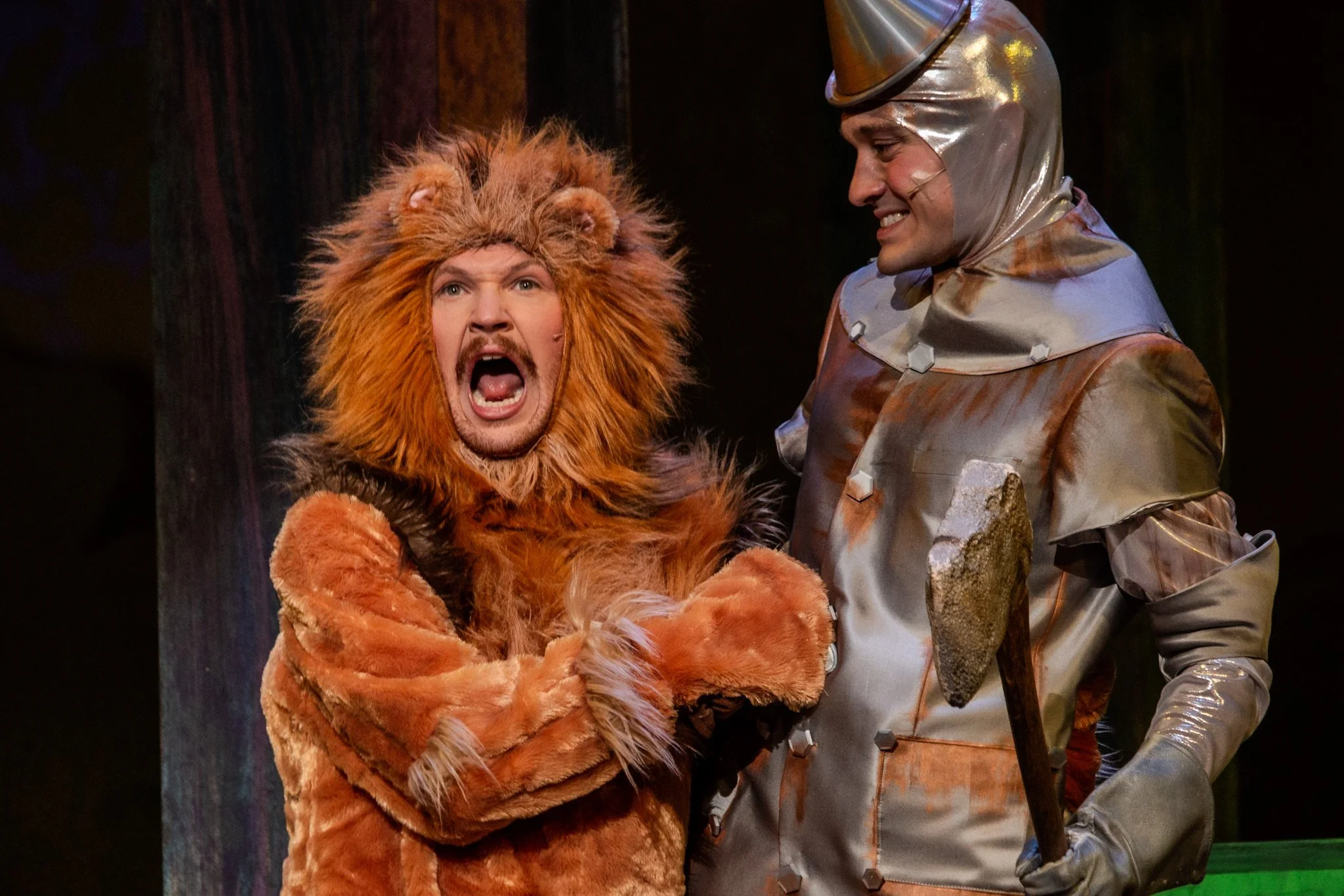 Cowardly Lion in The Wizard of Oz  
