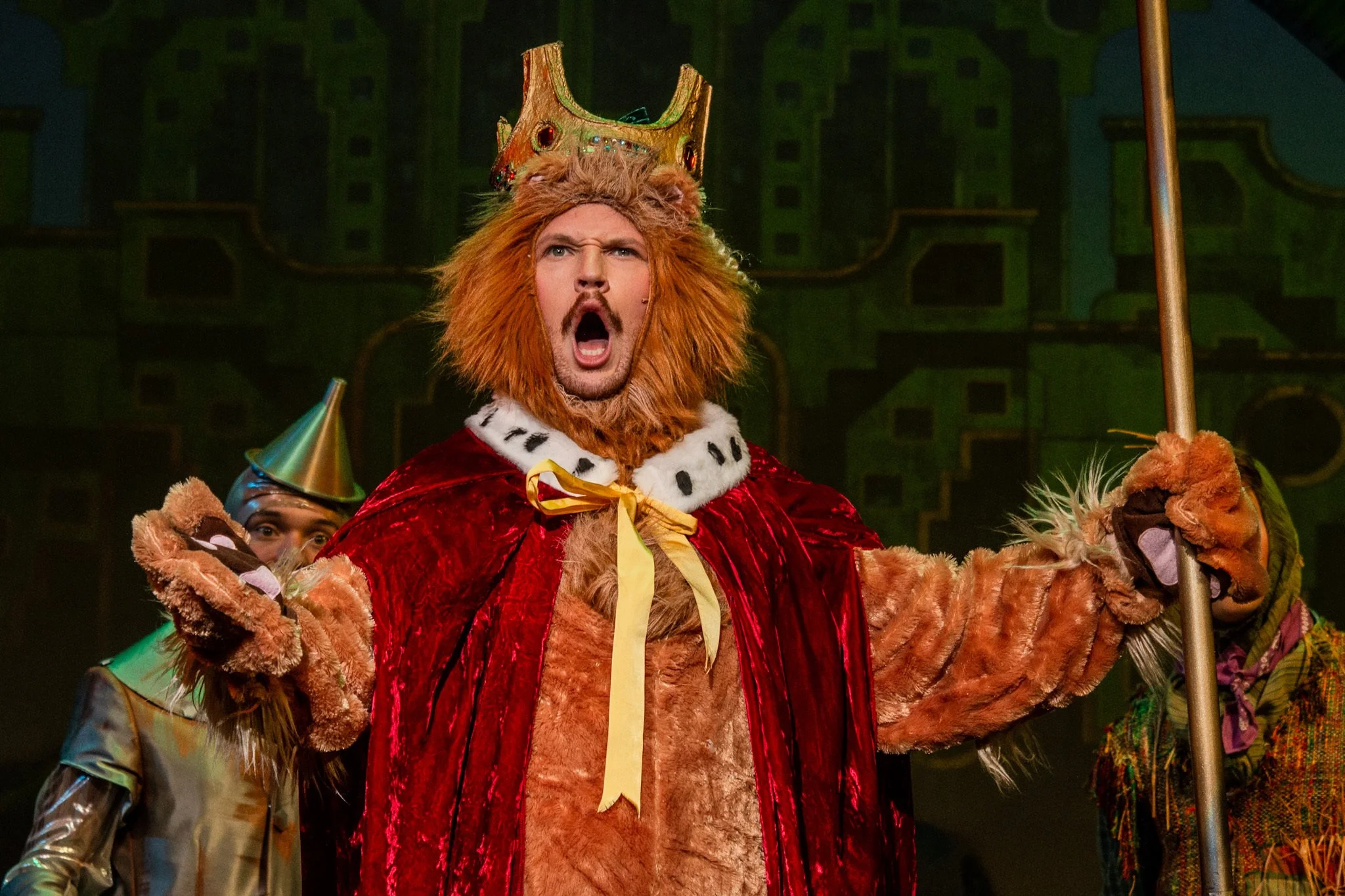 Cowardly Lion in The Wizard of Oz  