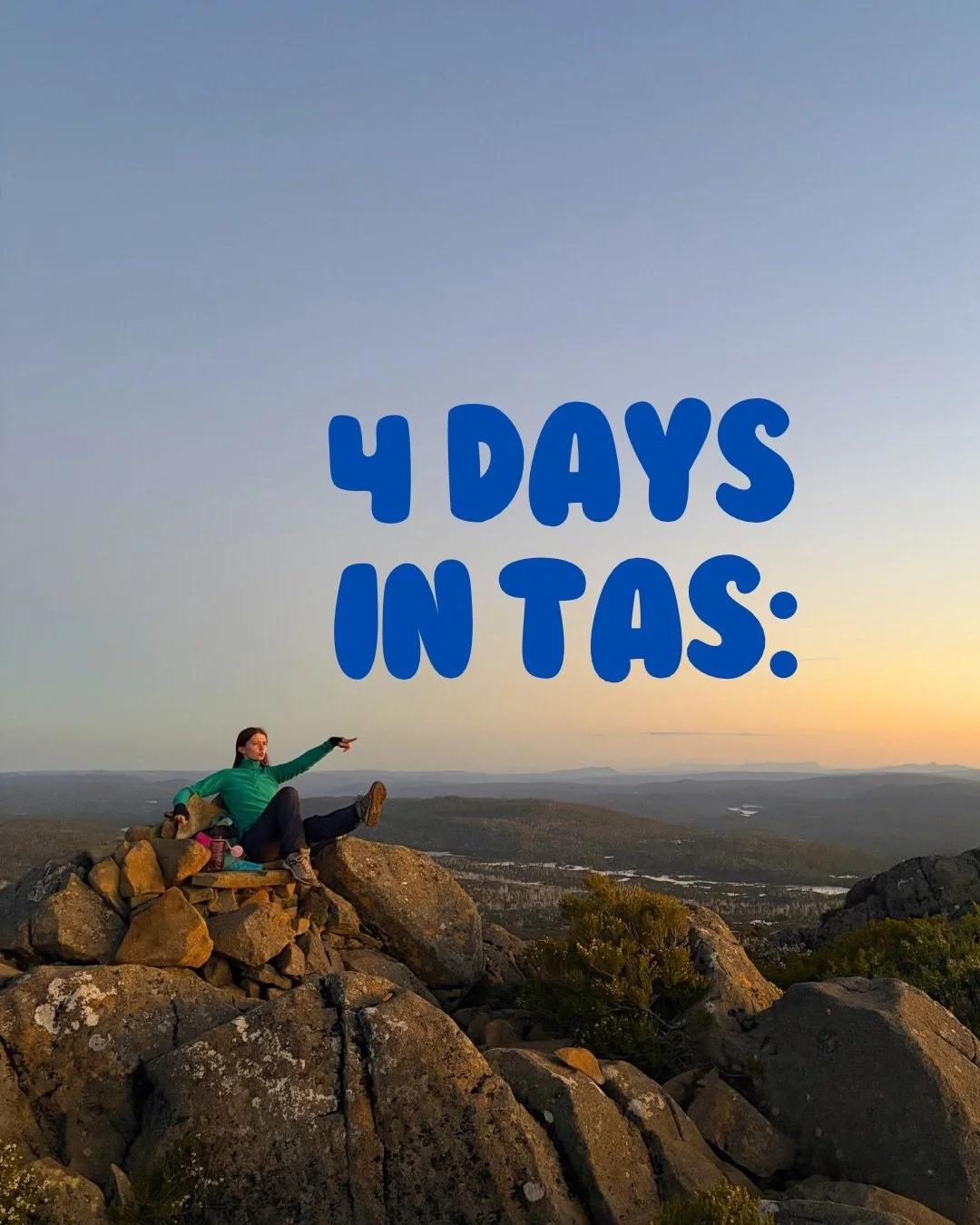 Finallyyyyyy visited my beautiful pal in Tassie and she took me on an adventure filled, pepperberry packed, delicious weekend ⛰️⛺️🦘☕️

YOUR turn 🫵🏼