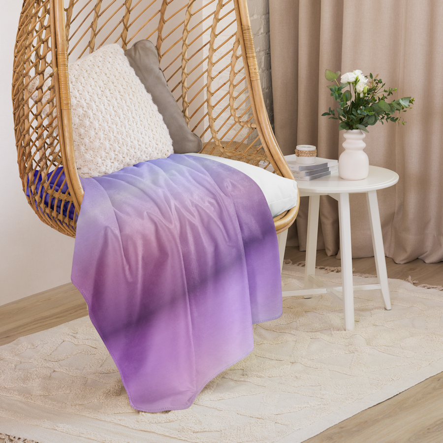 Artist Sherpa blanket