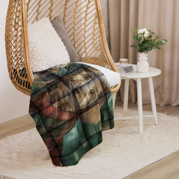 Artist Sherpa blanket II