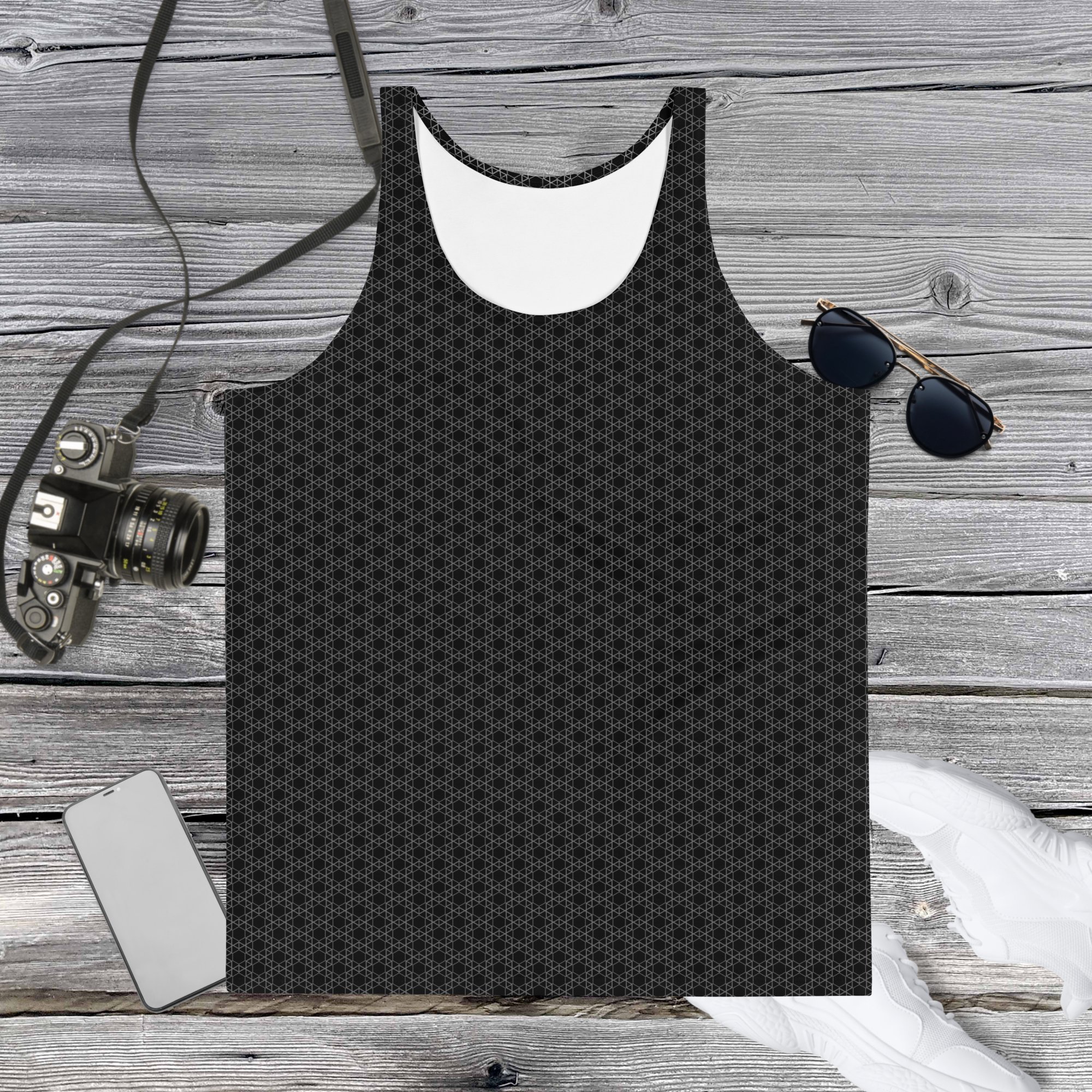 Men's Pattern Art Tank Top