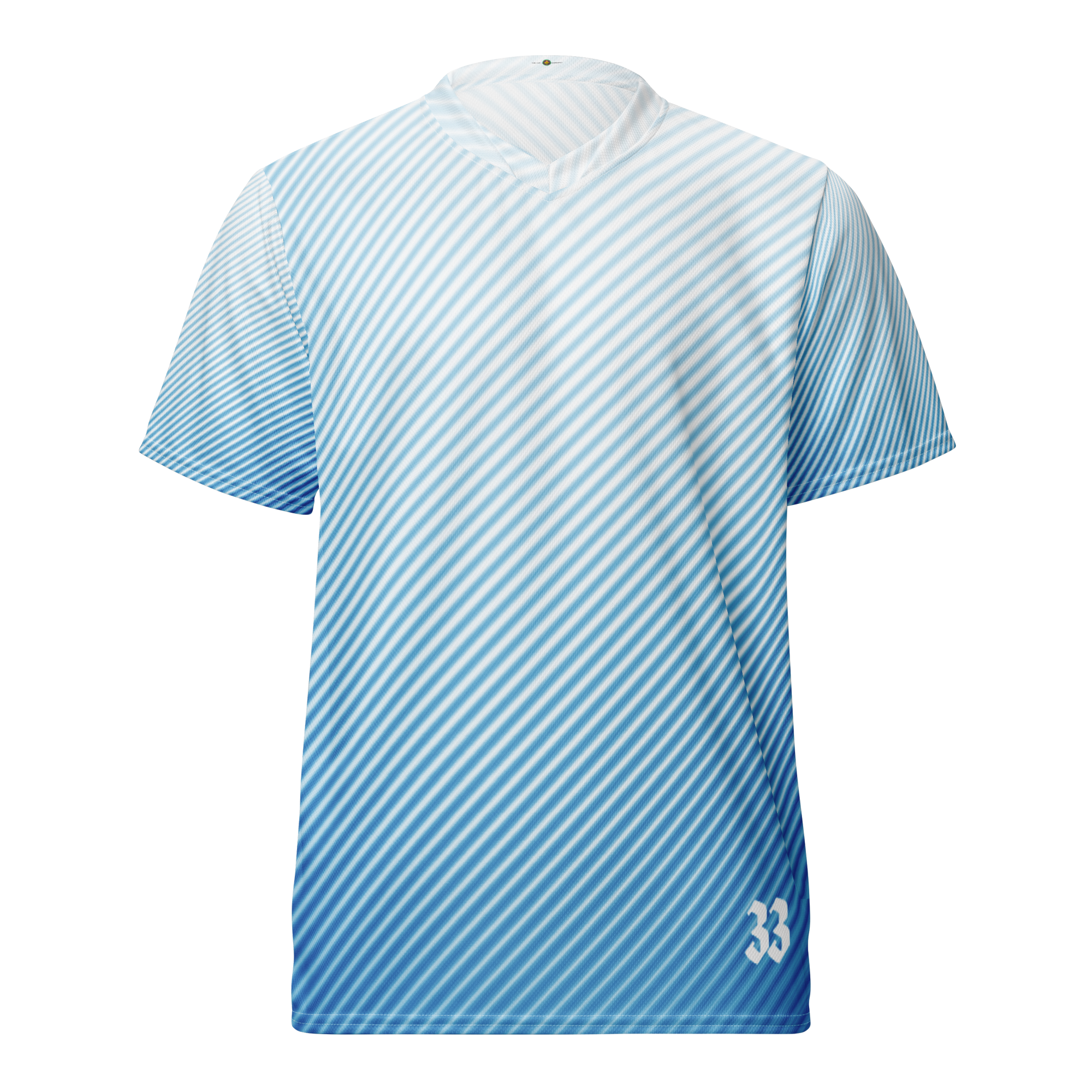 Unisex recycled polyester fabric sports jersey 33