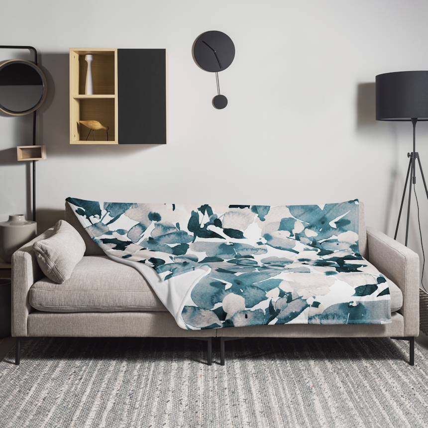 Throw Blanket Pattern Art I
