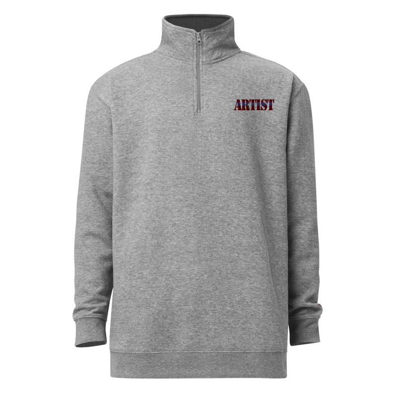 Unisex Artist fleece pullover (Gray)