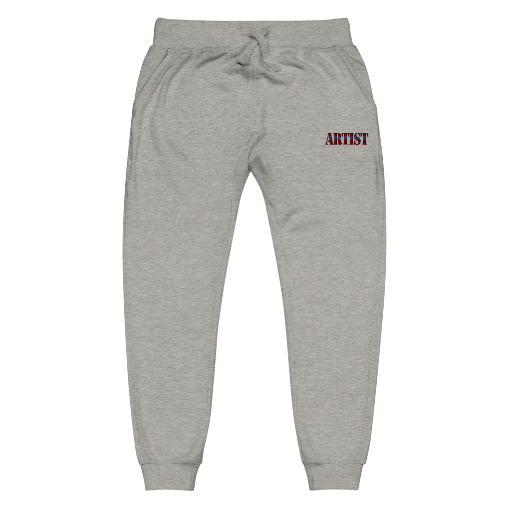 Unisex Artist fleece sweatpants (Gray)