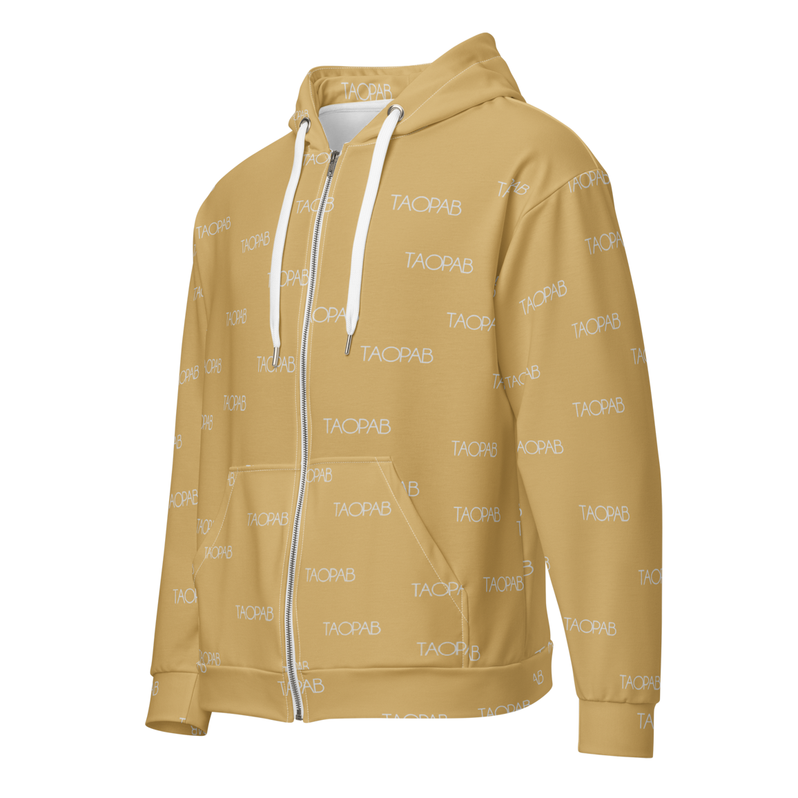 Unisex zip hoodie (TAOPAB) Gold