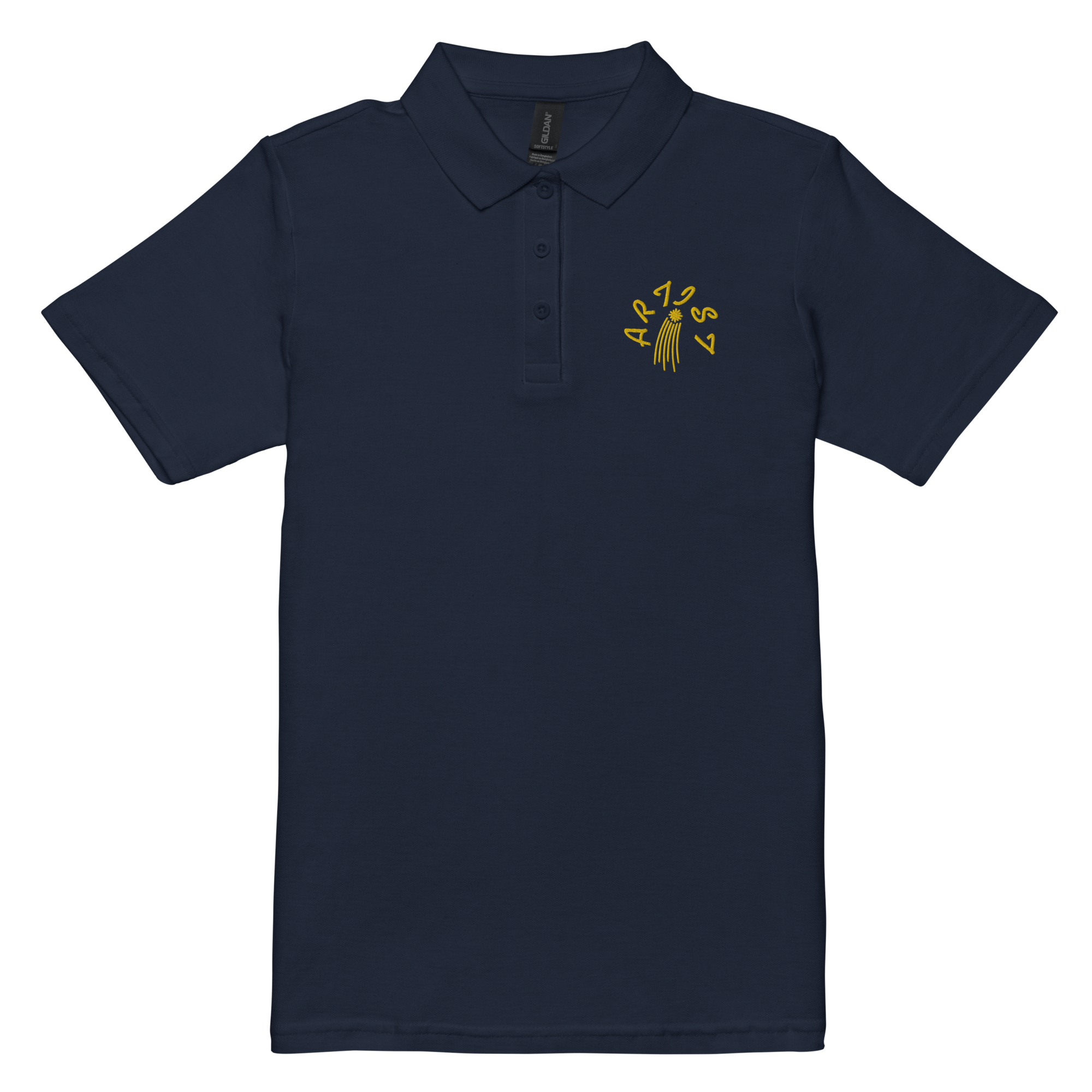 Women’s Artist pique polo shirt