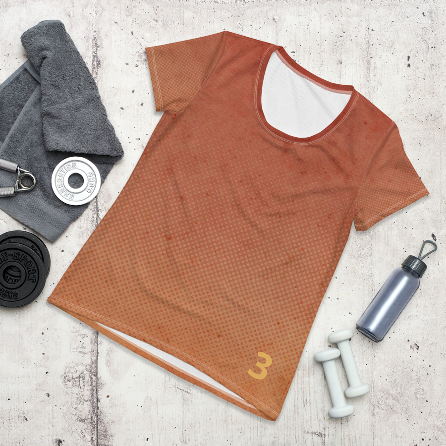 Women's sport mesh fabric t-Shirt number 3