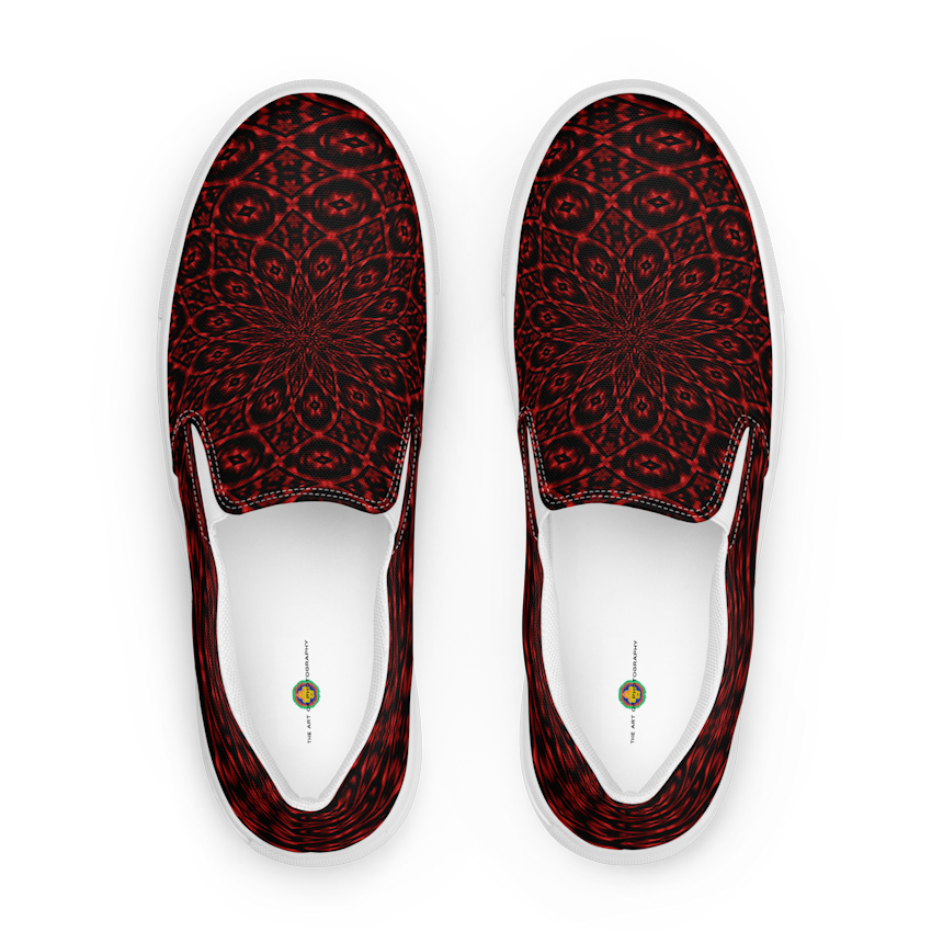 Women’s slip-on canvas shoes (Razzle-Dazzle)