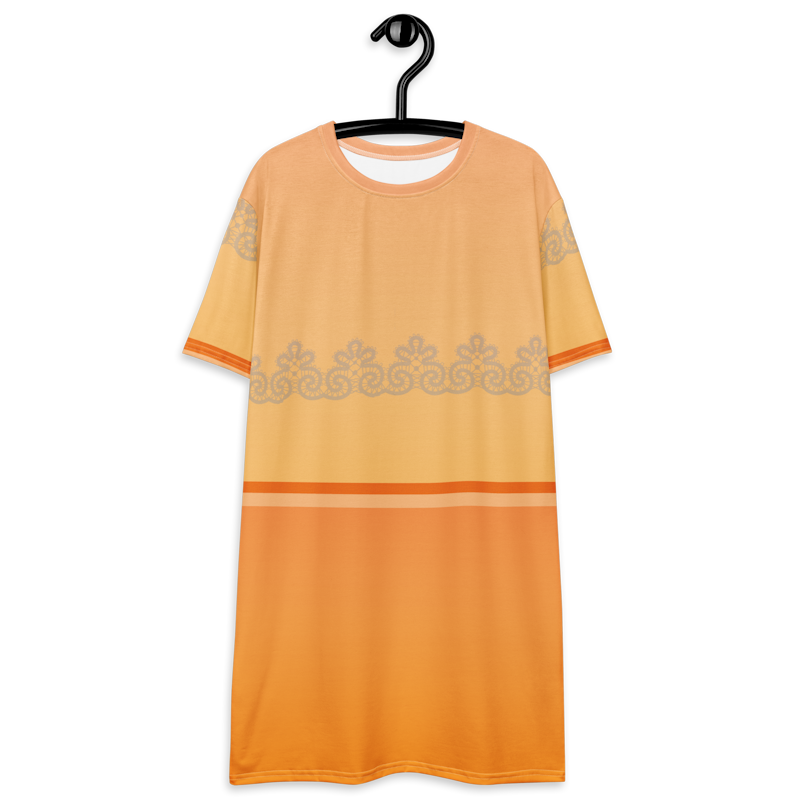 Women's T-shirt dress Pattern Art III