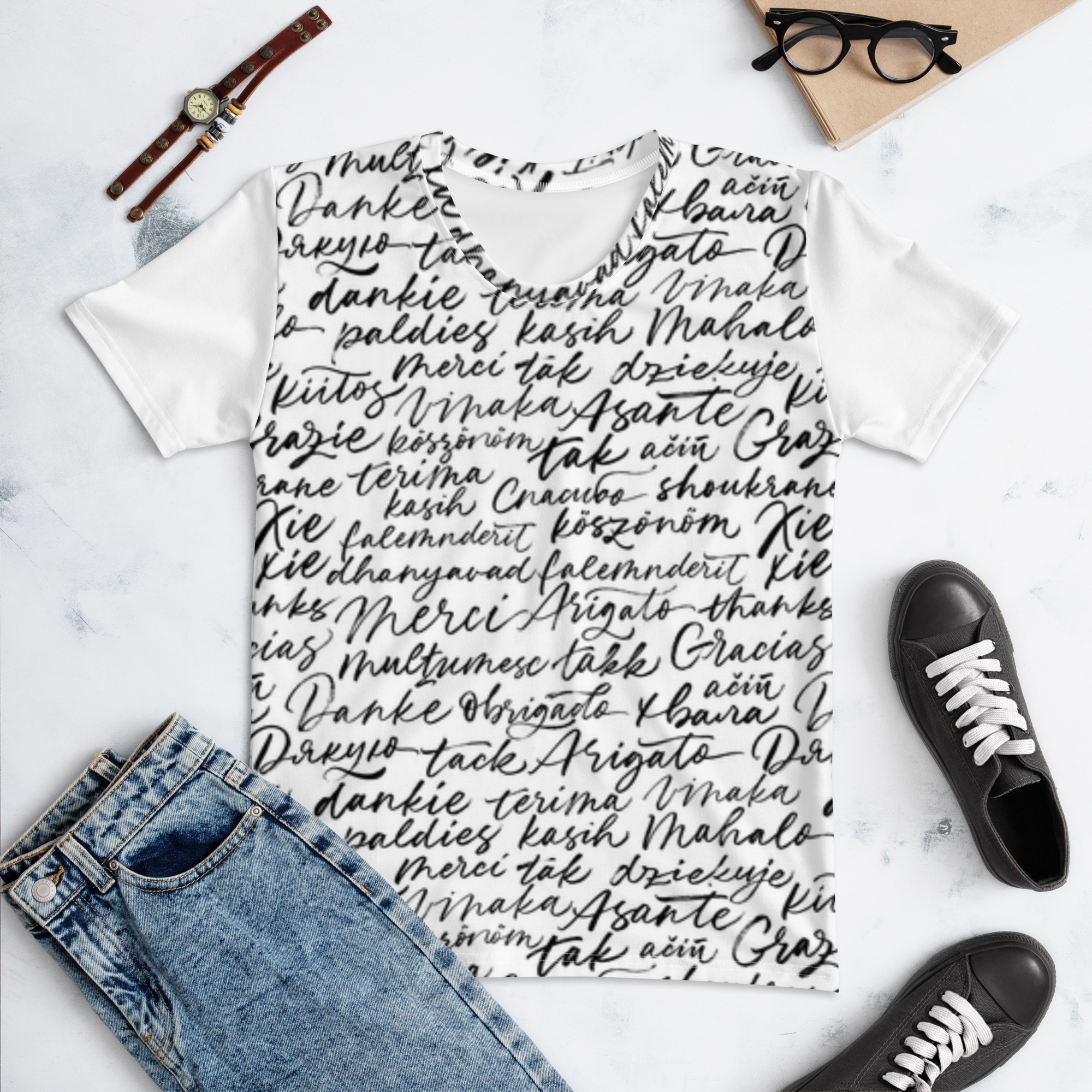 Women's Signature Art design T-shirt