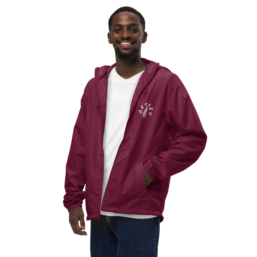 unisex-lightweight-zip-up-windbreaker-maroon-left-front-2-6a491b35af4a3.png