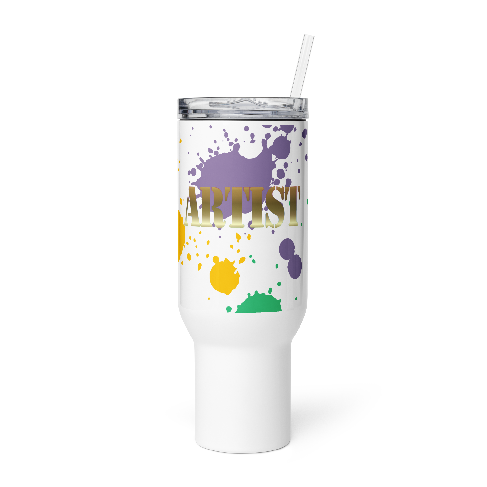 Artist Travel mug with a handle 40 oz