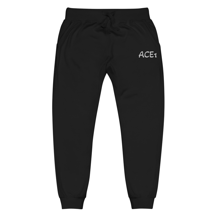 unisex-fleece-sweatpants-black-front-6a52c800a9185.png