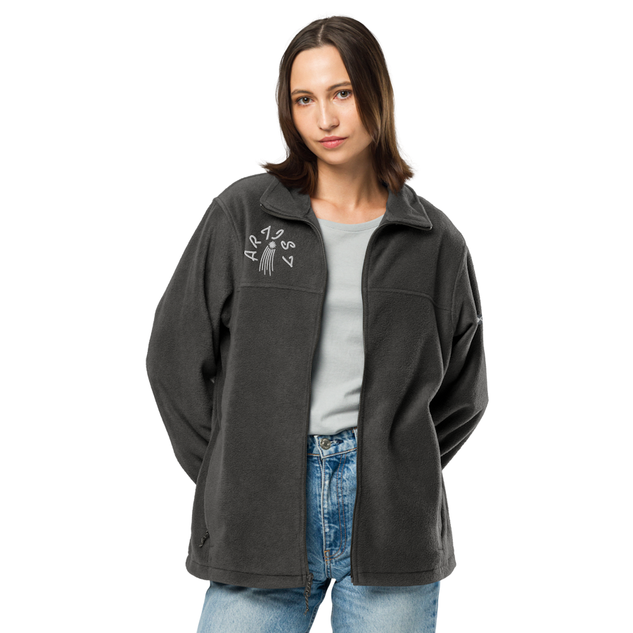 unisex-columbia-fleece-jacket-charcoal-heather-front-69ee4d31d5f84.png