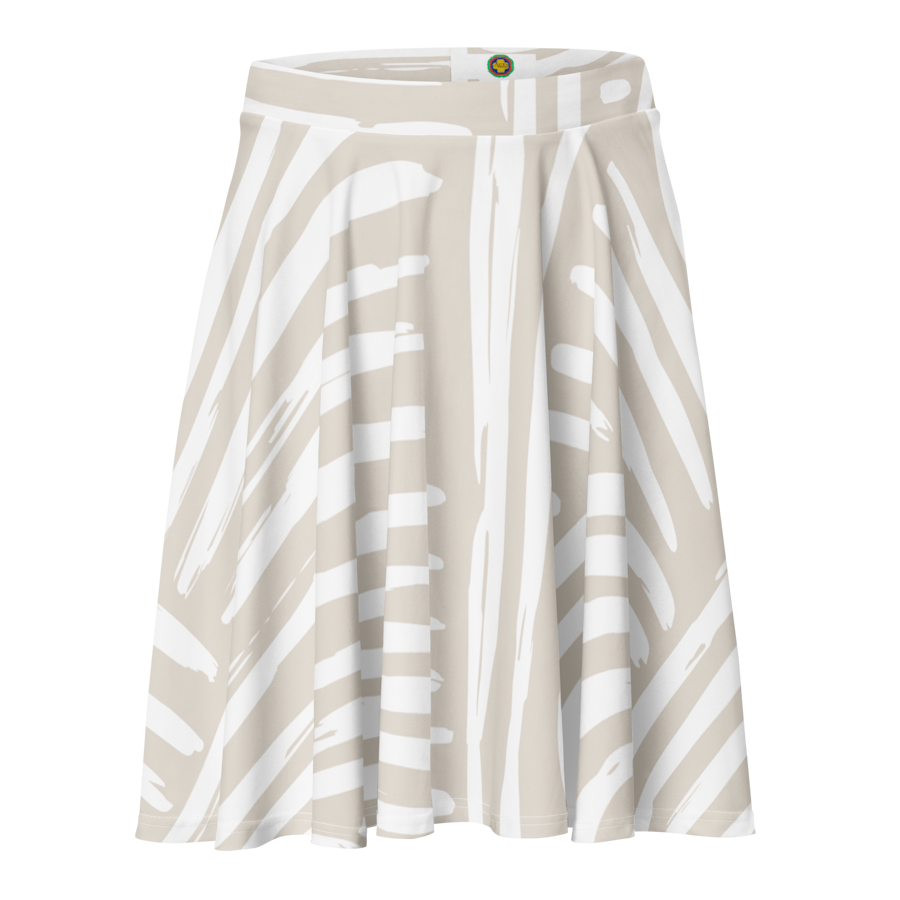 Women's Abstract Art Skater Skirt
