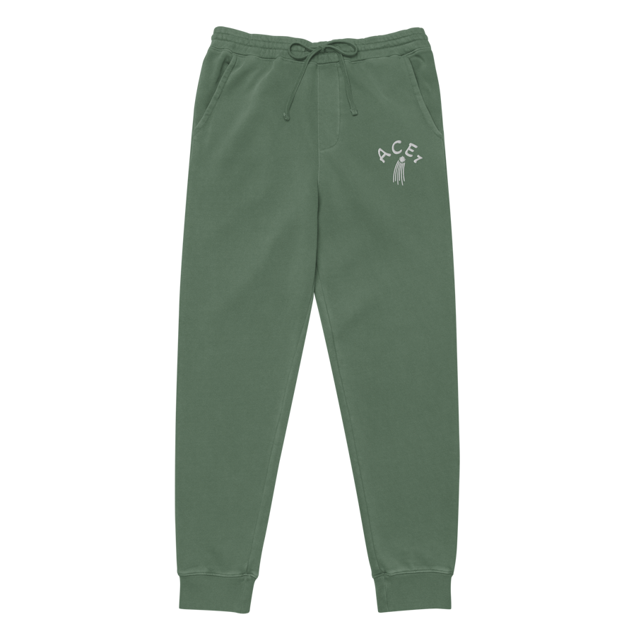 unisex-pigment-dyed-sweatpants-pigment-alpine-green-front-6a41c422265ab.png