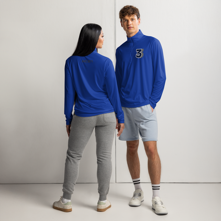 unisex-quarter-zip-pullover-true-royal-front-and-back-6a0b97f56b7f2.png