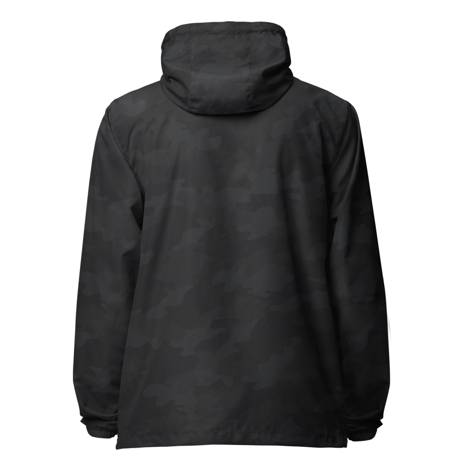 unisex-lightweight-zip-up-windbreaker-black-camo-back-6a491b35ad856.png