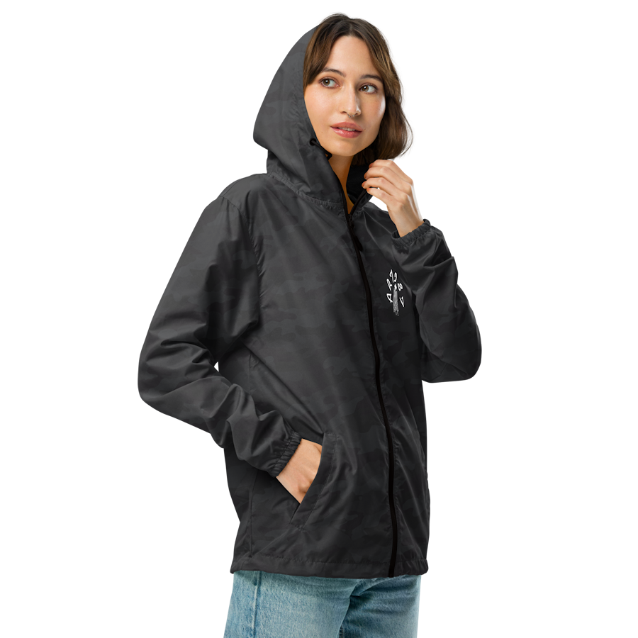 unisex-lightweight-zip-up-windbreaker-black-camo-right-front-6a491b35aee24.png