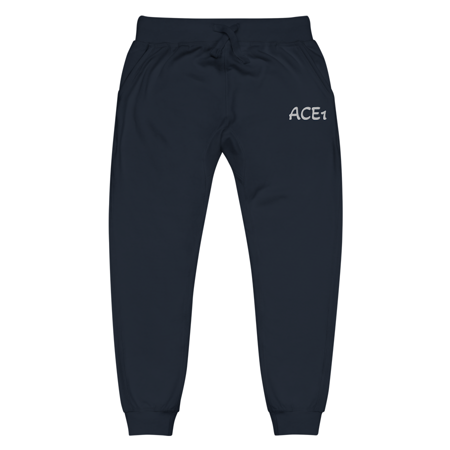 unisex-fleece-sweatpants-navy-blazer-front-6a52b1f3c5f27.png