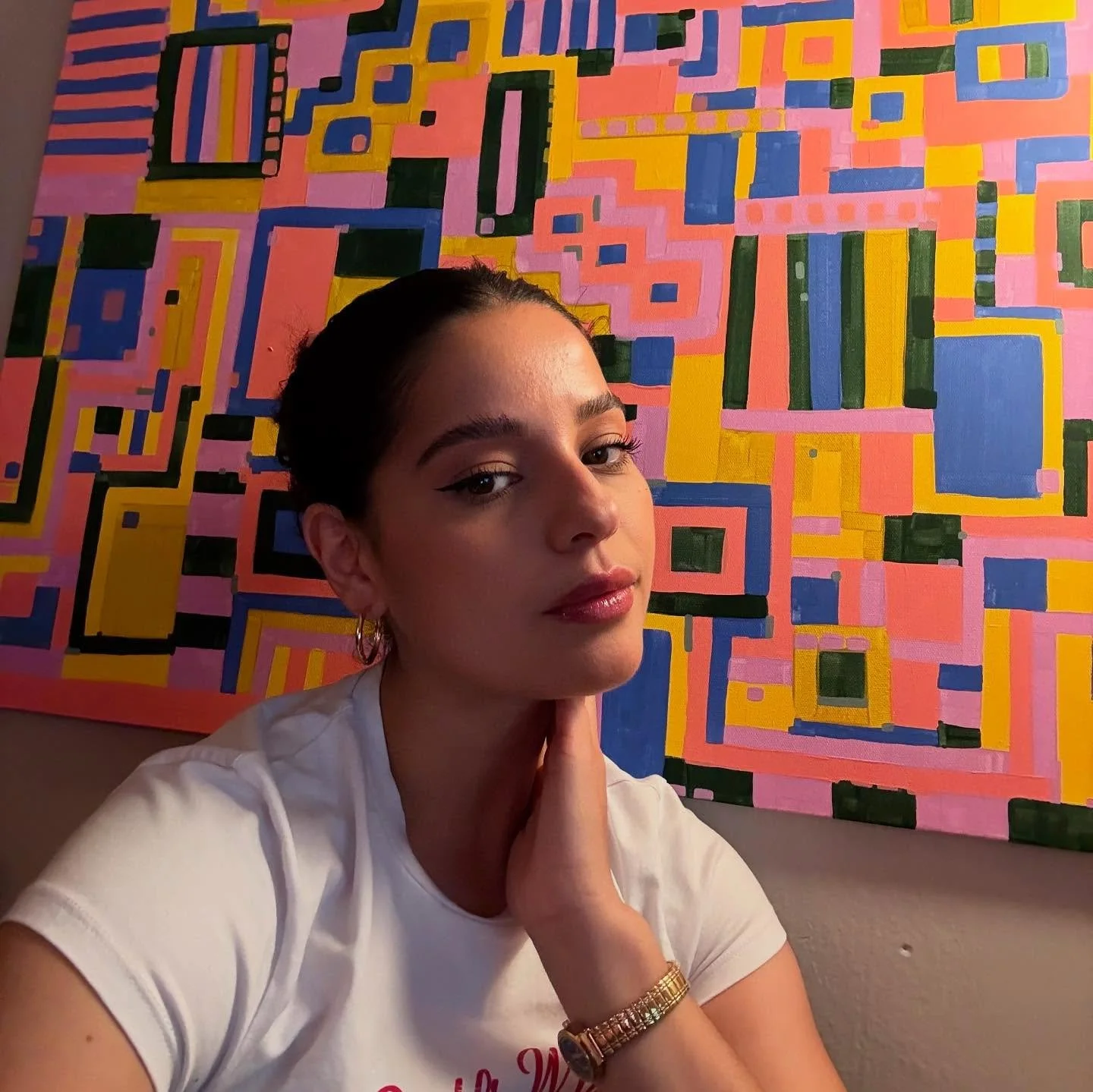 .
.
.

#chicagoartist #acrylic #canvas #abstract #art #colorful