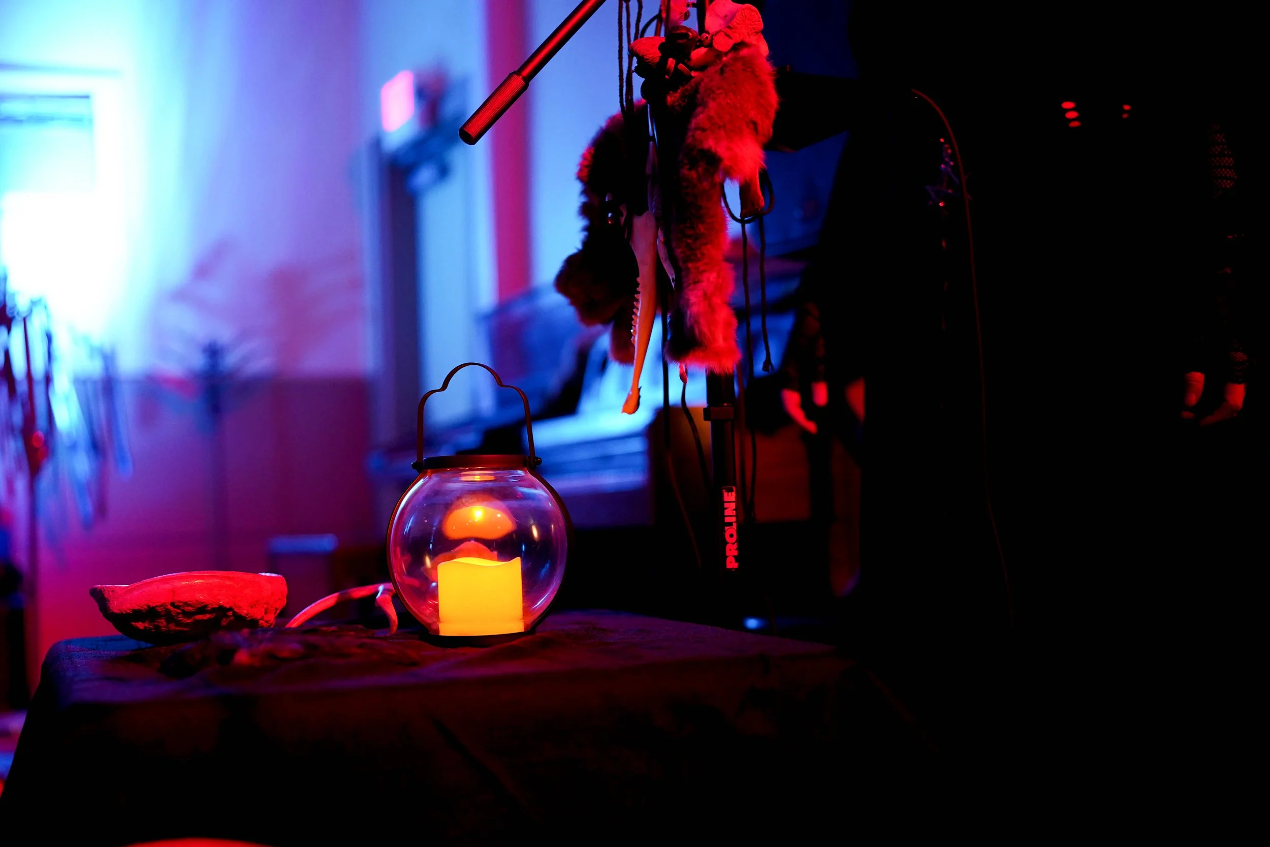 Elegant ritual stage photo