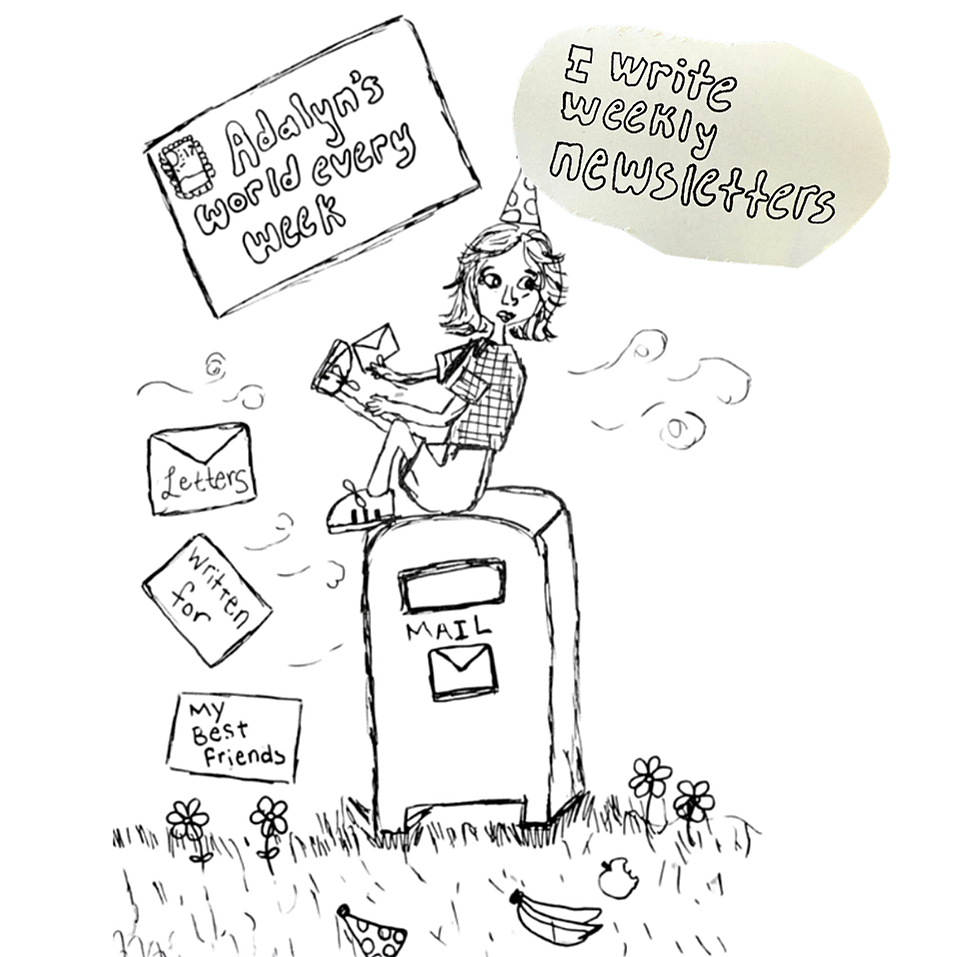 i write weekly newsletters