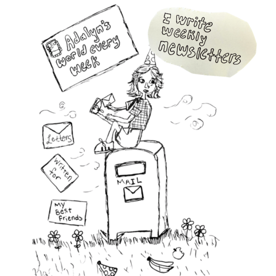 i write weekly newsletters