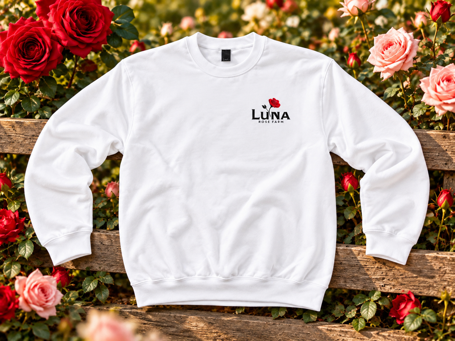 Luna Rose Farm Crewneck Sweatshirt