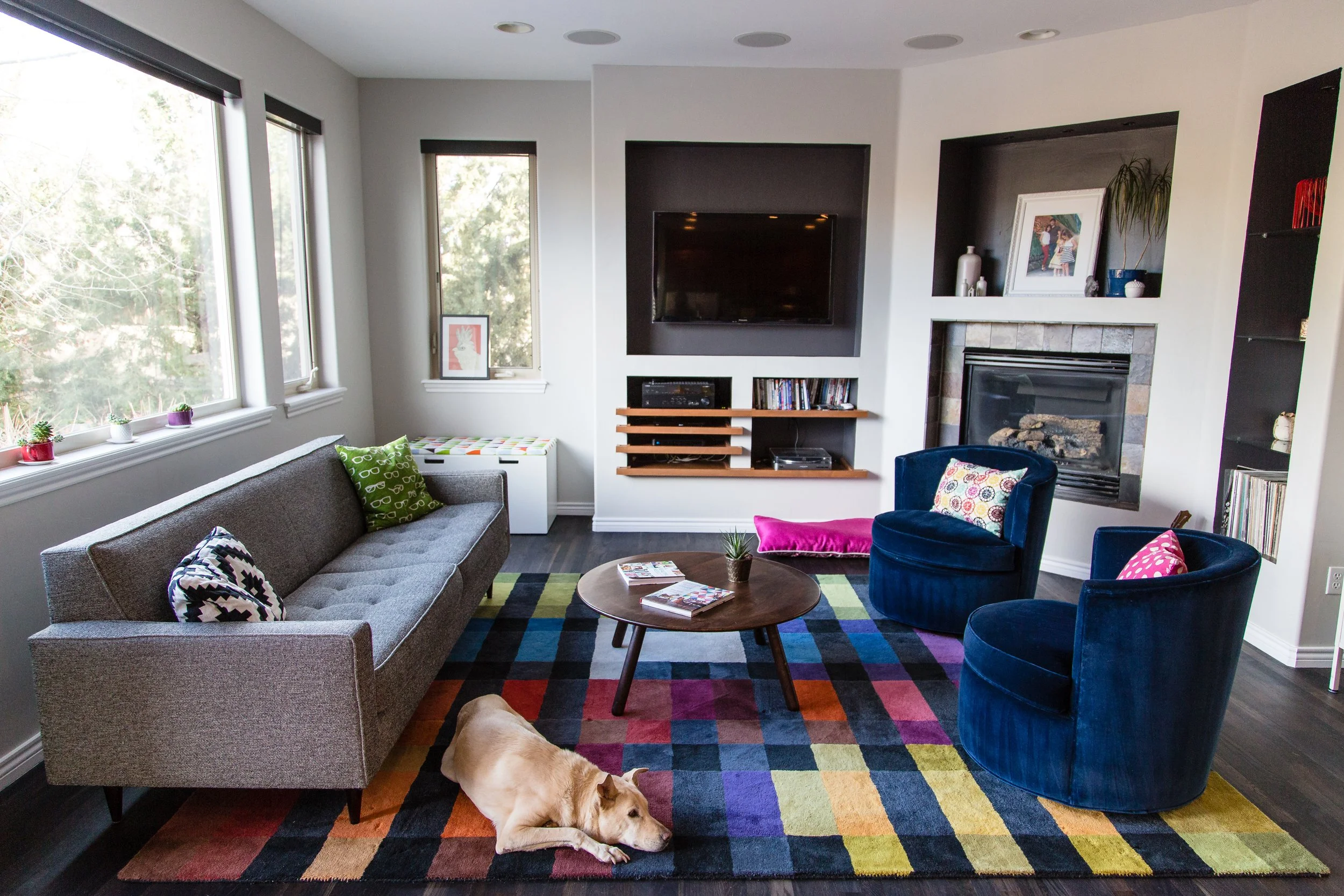 Interior design and architecture photography for a Boulder County home feature, Lisa Doane Photography