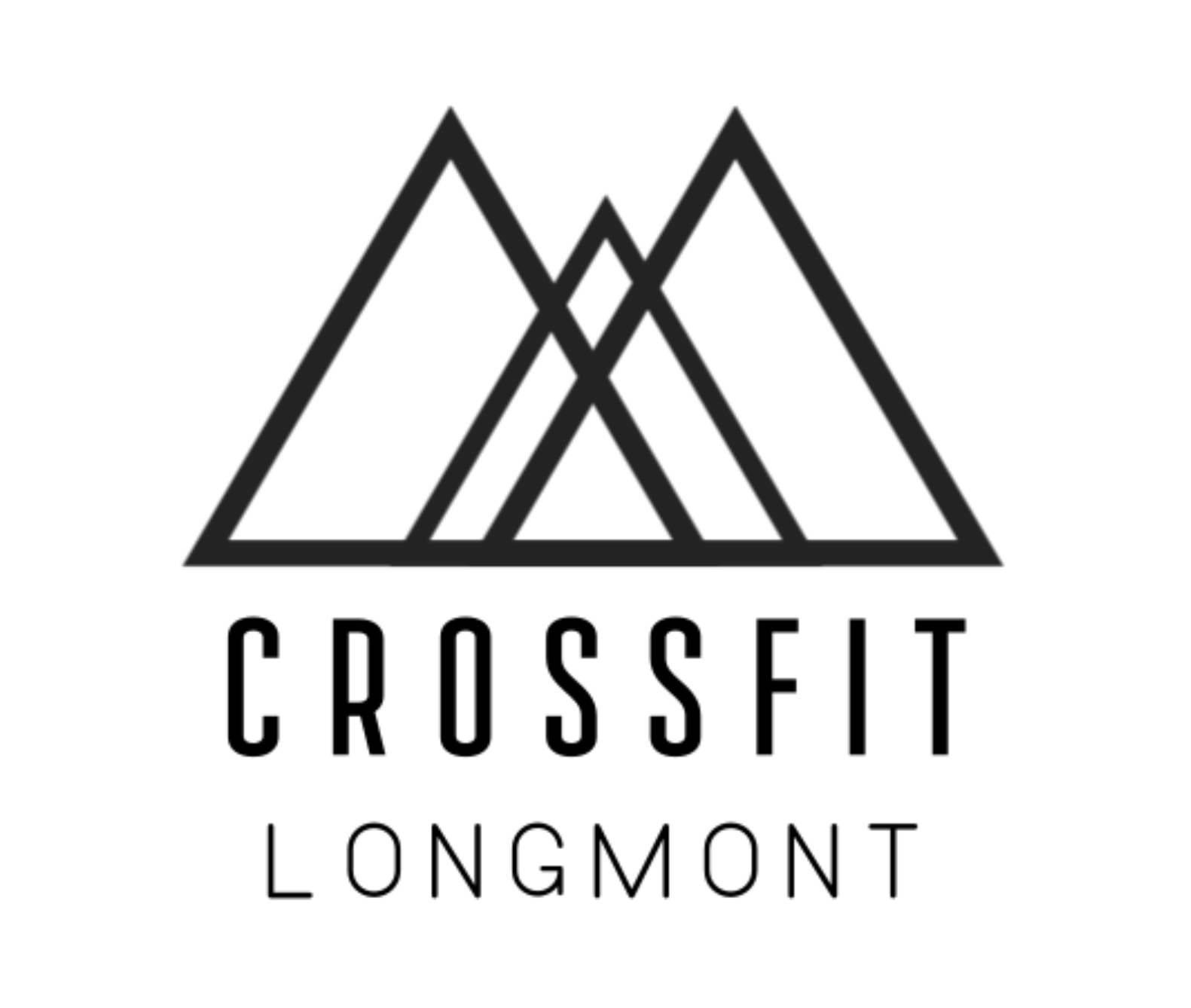 Client logo for CrossFit Longmont, a premier local fitness community and athletic branding partner of Lisa Doane Photography since 2013.