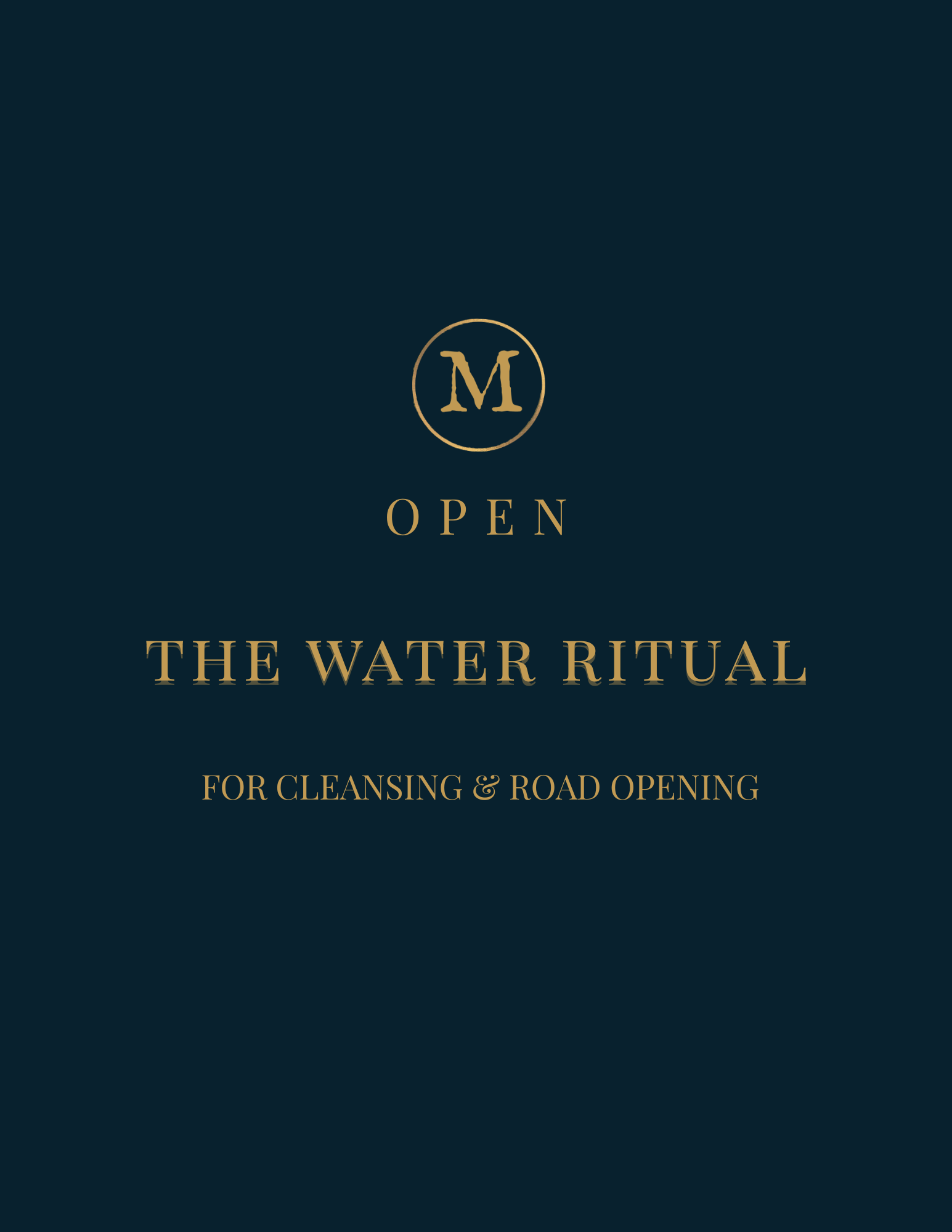 Water Ritual