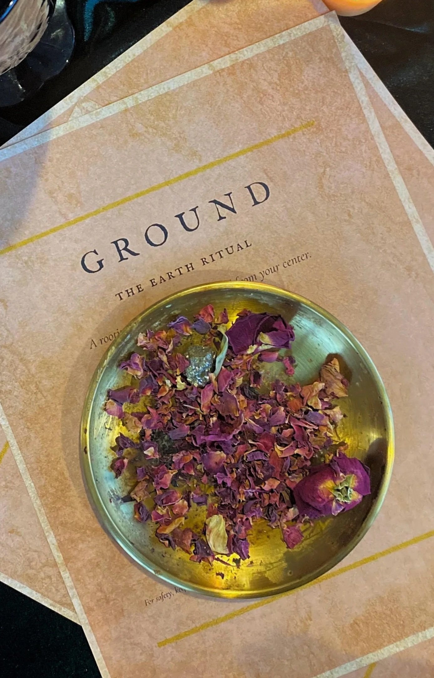 Earth ritual for grounding, stability, and rooted power by Merrique