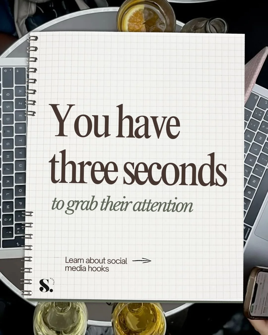 Most creators don&rsquo;t realize this but your engagement is low because you don&rsquo;t have good hooks. Learn more about scroll stopping hooks to keep your audience engaged and wanting more 🌱 

Save this for the next time you create a post. 

#re