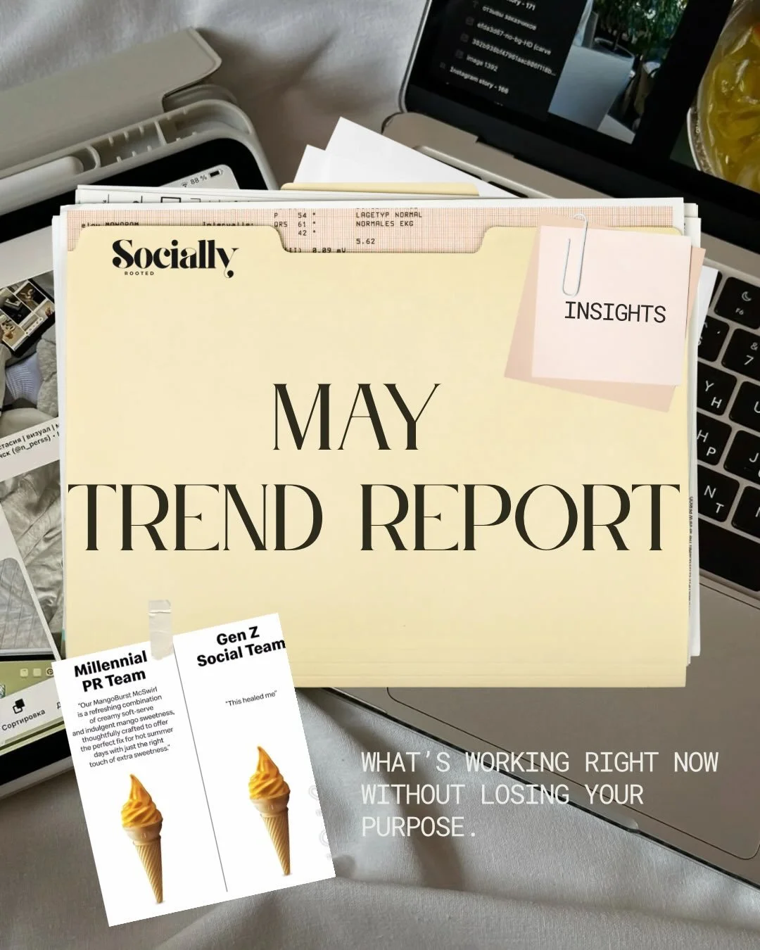 May this new month be purposeful 🌻 trends are fun but always remember what keeps your audience coming back is YOU. Take these trends and put your unique spin on them. 

Save this post for inspiration while planning your content throughout the month 