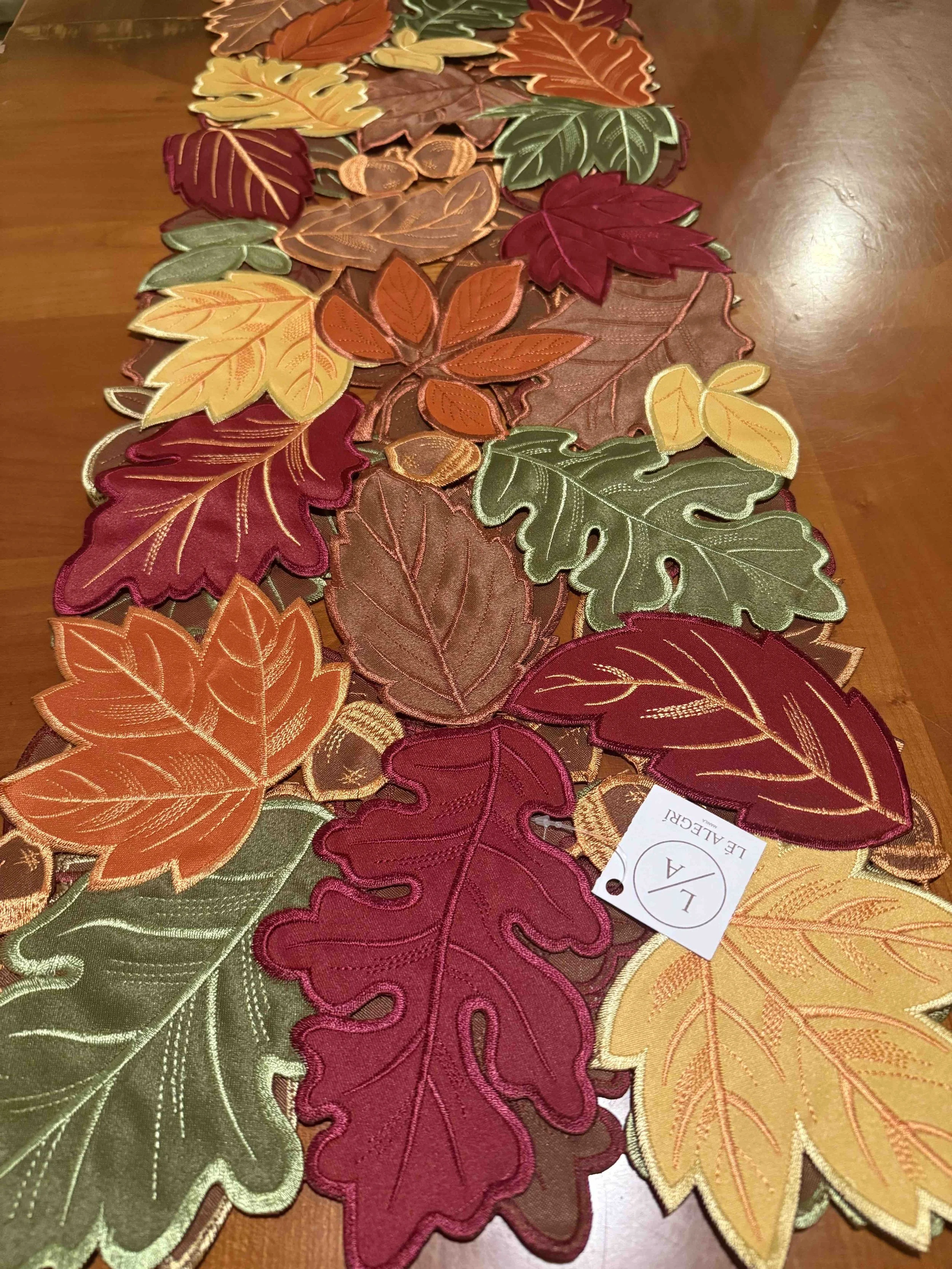 Embroidered Table Runner