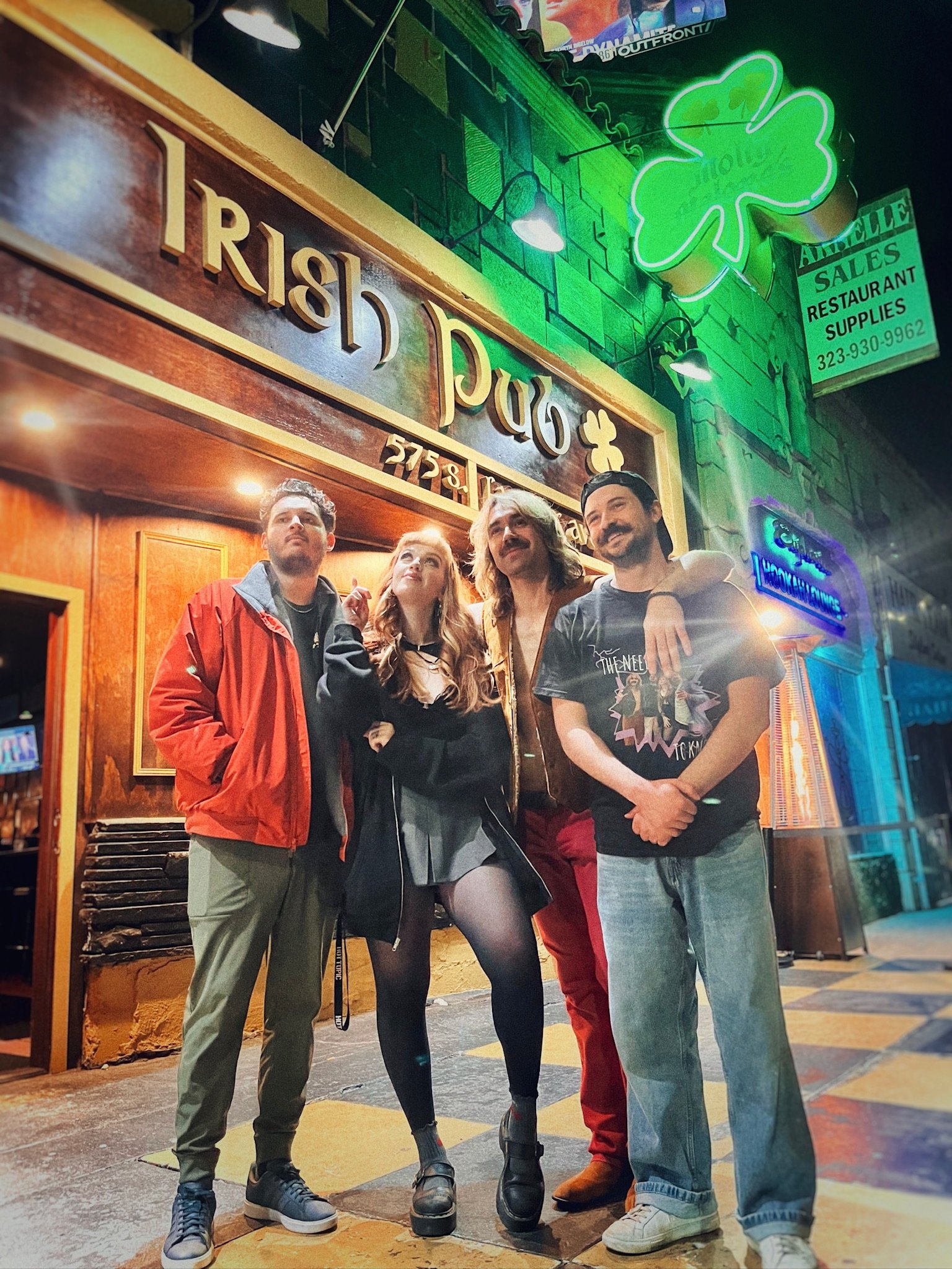 A lil' Guinness and Gig action