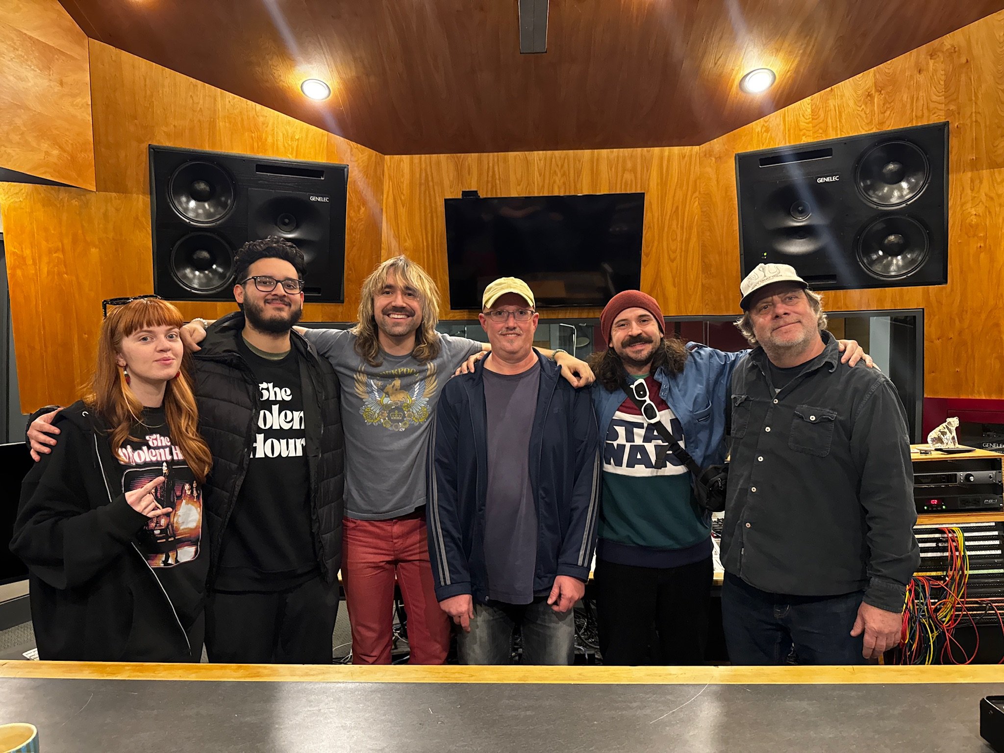 TNTK join producer Jim Stauffer and engineer Terrance Halterman to record their first EP at Counterpoint Studios in Salt Lake City, UT.