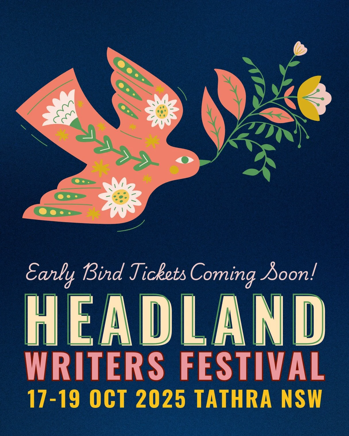 I'm so happy to be working on this project again in 2025, alongside my pals at @southeastarts, @candelobooks &amp; @tathrahotel ❤️. This will be our 5th festival, with previous years selling out. I'll be on the graphic design, ticketing, website, pro